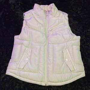 Arizona Jean Co. white puffer vest